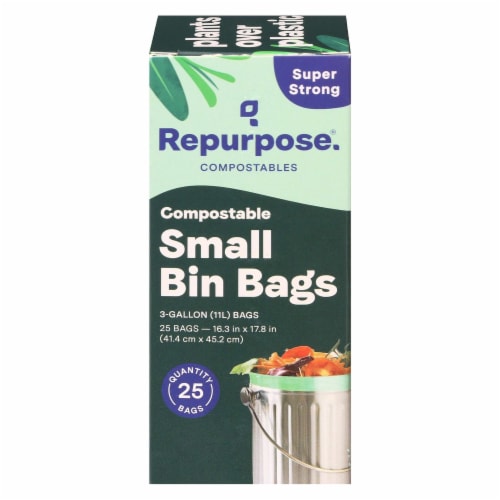 Glad Trash Bag,30 gal.,Black,PK90 78952, 1 - Kroger