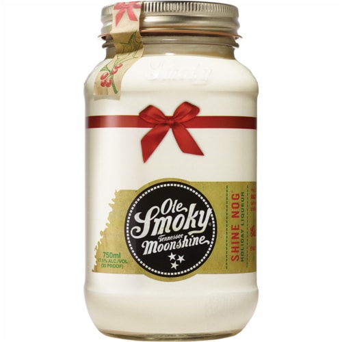 Ole Smoky Shine Nog Egg Cocktail Perspective: front