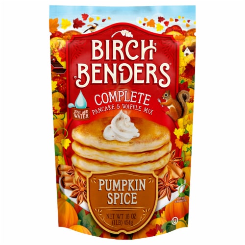 Birch Benders® Pumpkin Spice Pancake & Waffle Mix Perspective: front