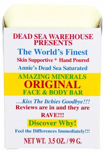 Dead Sea Warehouse Original Face & Body Bar Perspective: front
