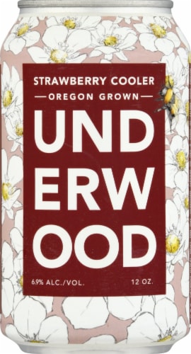 Underwood Strawberry Wine Cooler Perspective: front