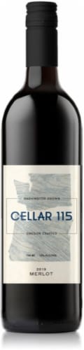 Cellar 115 Merlot Red Wine Perspective: front