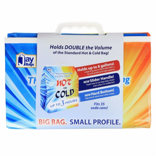 XLarge Hot Cold Bag Insulated Thermal Cooler Grocery Size Food Storage  Carry Bag, 1 - Kroger