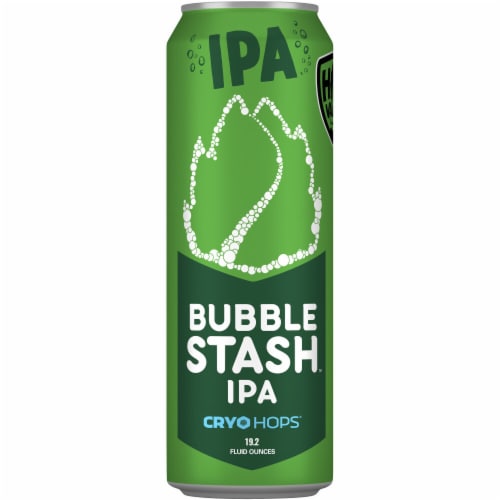 Hop Valley Bubble Stash Craft Beer Hazy IPA Perspective: front