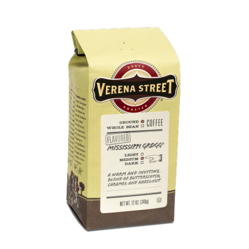 Verena Street® Mississippi Grogg® Medium Roast Flavored Ground Coffee Perspective: front