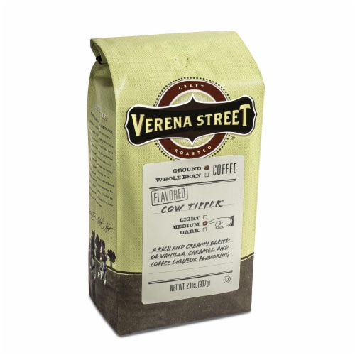 Verena Street® Cow Tipper Medium Roast Ground Coffee Perspective: front
