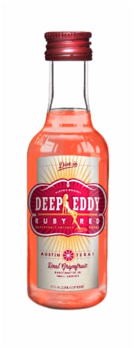 Deep Eddy Ruby Red Vodka Perspective: front