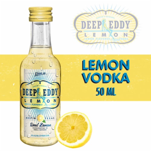 Deep Eddy Lemon Vodka Perspective: front