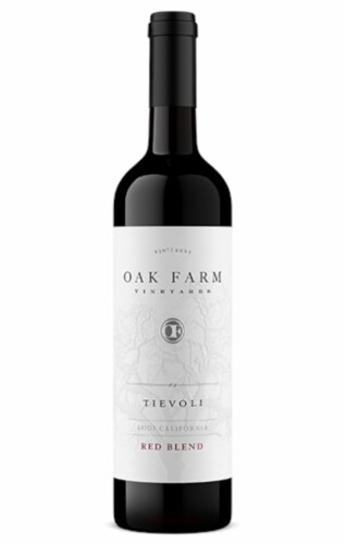 Oak Farm Vineyards Tievoli California Red Blend Wine Perspective: front