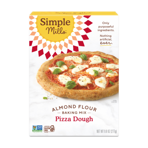 Simple Mills® Almond Flour Pizza Dough Perspective: front