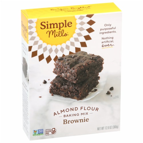 Simple Mills® Almond Flour Brownie Baking Mix Perspective: front