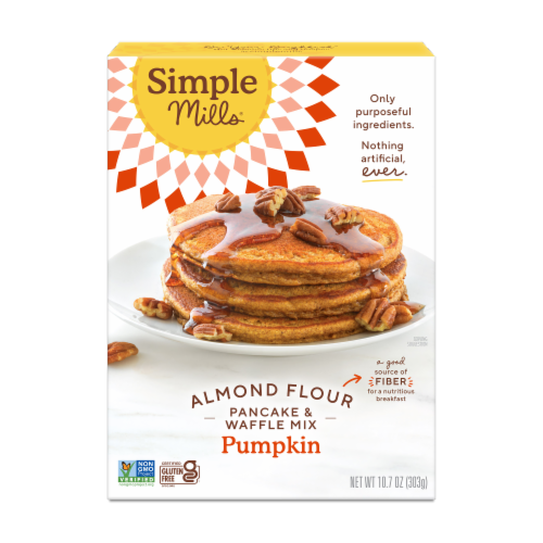 Simple Mills® Pumpkin Almond Flour Pancake & Waffle Mix Perspective: front