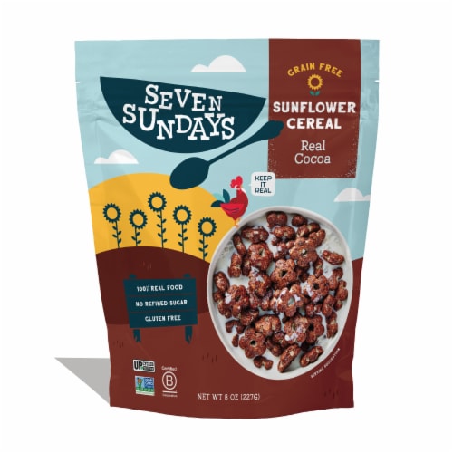 Seven Sundays Real Cocoa Sunflower Cereal Perspective: front
