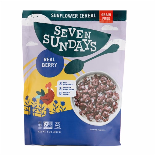Seven Sundays Real Berry Grain Free Cereal Perspective: front