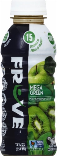 FrUve™ Mega Green Premium Super Juice Perspective: front