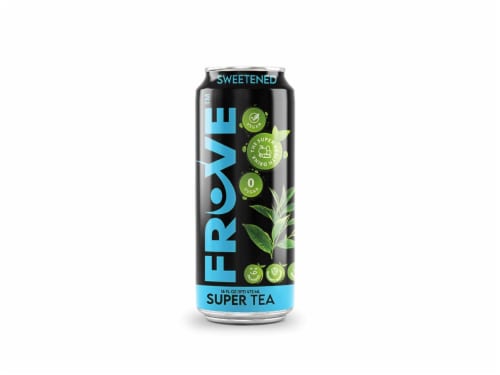 FrUve Sweetened Super Tea Perspective: front