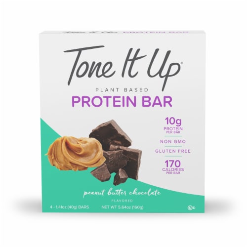 derefter pen Himmel Tone It Up Chocolate Peanut Butter Bar 4 Count, 4 ct - Kroger