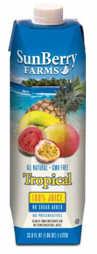Sunberry™ Tropical 100% Juice Perspective: front