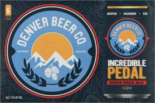 Denver Beer Co. Incredible Pedal IPA Perspective: front