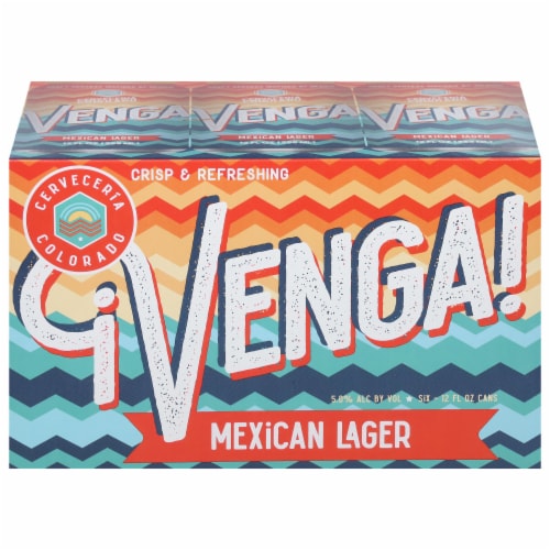 Cerveceria Colorado Venga Mexican Lager Perspective: front