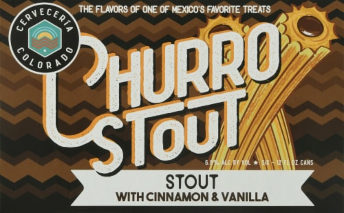 Cerveceria Colorado Churro Stout Perspective: front