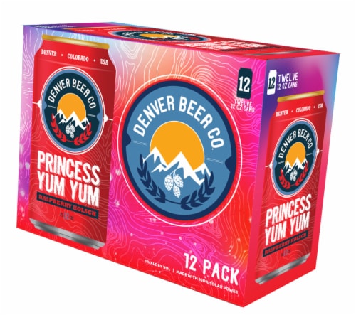 Denver Beer Co. Princess Yum Yum Raspberry Kolsch Perspective: front