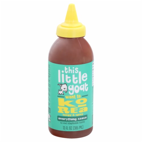 This Little Goat Went to Korea Tangy & Spicy Everything Sauce Perspective: front