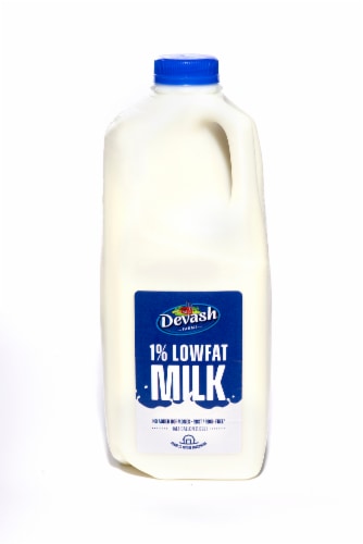 Devash Farms 1% Low Fat Milk Perspective: front