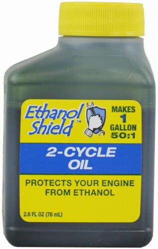 MaxPower Precision Parts Ethanol Shield 2-Cycle Oil - 2.6 Ounce Perspective: front