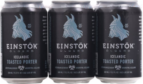Einstok® Olgerd Icelandic Toasted Porter Beer Perspective: front
