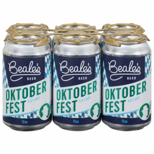 Beale's Oktoberfest Beer Perspective: front