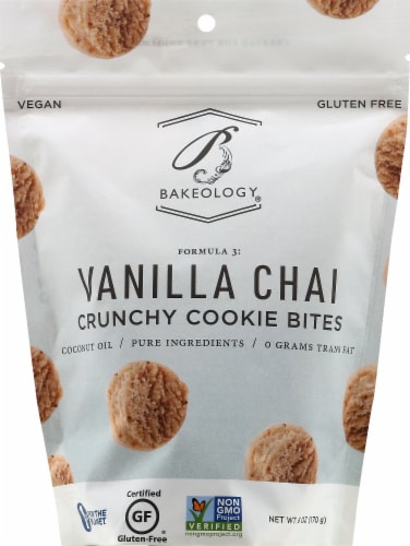 Bakeology® Vanilla Chai Crunchy Cookie Bites Perspective: front