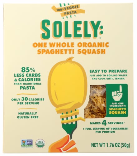 Soley® Organic Spaghetti Squash Pasta Perspective: front