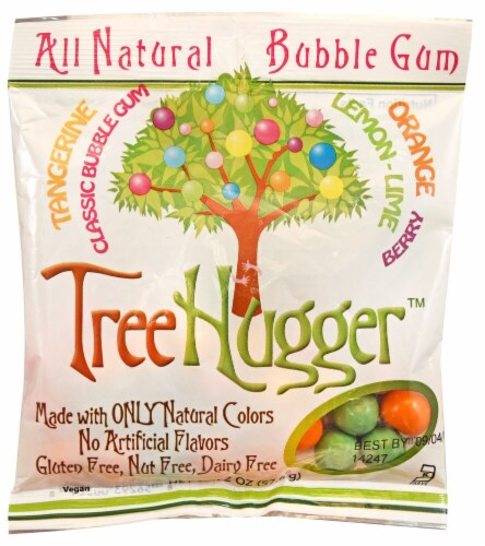 Tree Hugger All Natural Bubble Gum Citrus Berry Mix Perspective: front