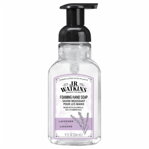 J.R. Watkins Lavender Foaming Hand Soap Perspective: front