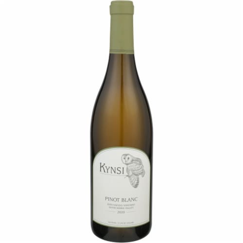 Kynsi Pinot Blanc White Wine Perspective: front
