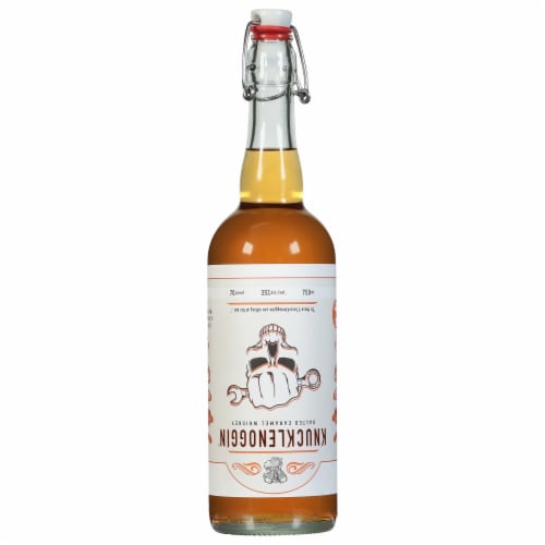 Knucklenoggin Salted Caramel Whiskey Perspective: front