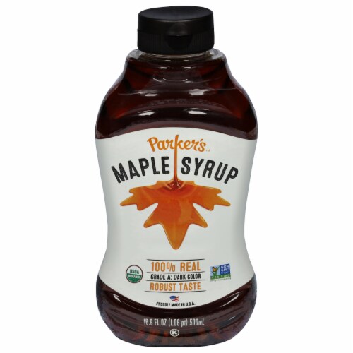 Parker's Pure Maple Syrup Perspective: front