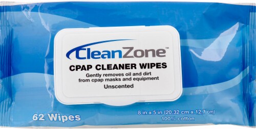 Clean Zone Unscented CPAP Cleaner Wipes 62 pk Smith s Food and Drug