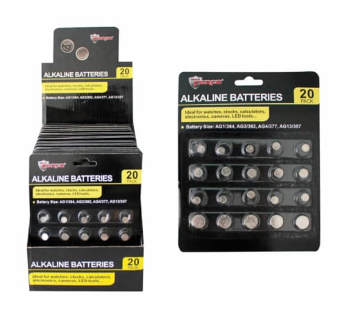 Assorted button on sale cell batteries