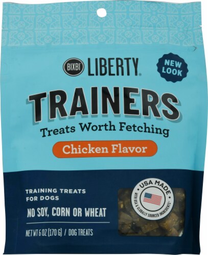 Buckley Trainers Chicken Flavor Grain Free Dog Treats Perspective: front