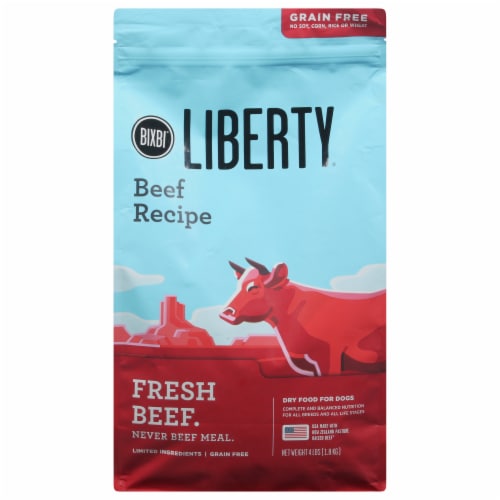 Liberty® Beef Recipe Dry Dog Food Perspective: front