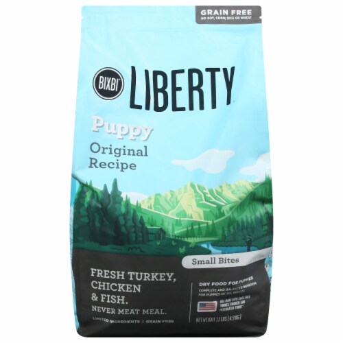 Liberty® Original Recipe Small Bites Dry Puppy Food Perspective: front
