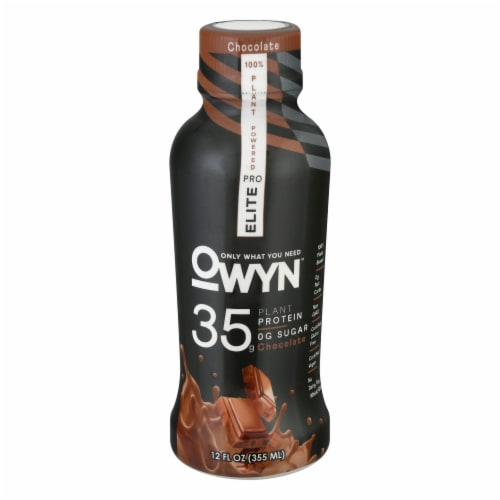 OWYN™ Elite Pro Chocolate Plant Based Protein Drink Perspective: front