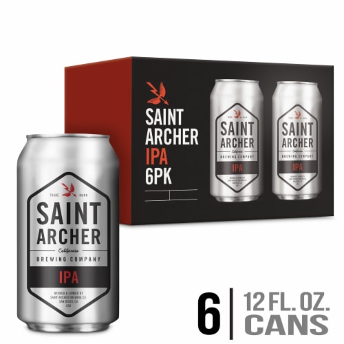 Saint Archer IPA Beer Perspective: front