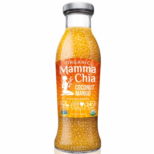 Mamma Chia Organic Mango Coconut Chia Beverage Perspective: front
