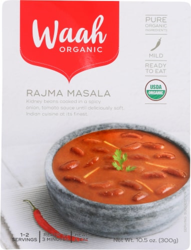 Waah Organic Rajma Masala Perspective: front