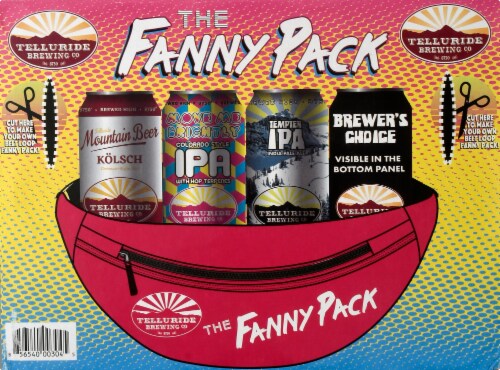 Telluride The Fanny Pack Ale Craft Beer Variety Pack Perspective: front