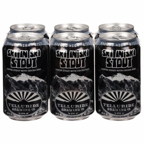 Telluride Brewing Co. Ski in Ski Stout Perspective: front