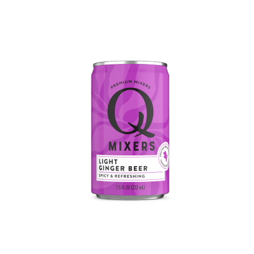 Q Mixers Light Ginger Beer Perspective: front